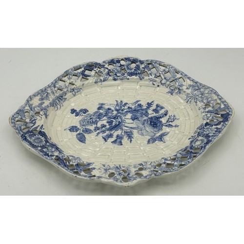 267 - A group of early 19th century blue and white transfer printed mainly Spode plates, c. 1810-20. To in... 