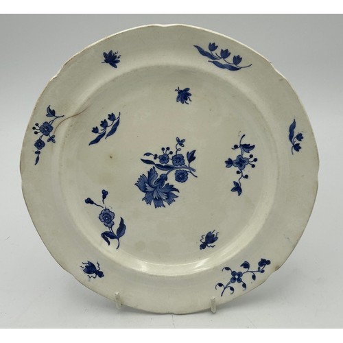 267 - A group of early 19th century blue and white transfer printed mainly Spode plates, c. 1810-20. To in... 