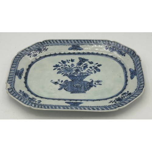 284 - A mixed lot of mainly 18th and19th century ceramics. To include: a tin glazed delft plate, a Chinese... 