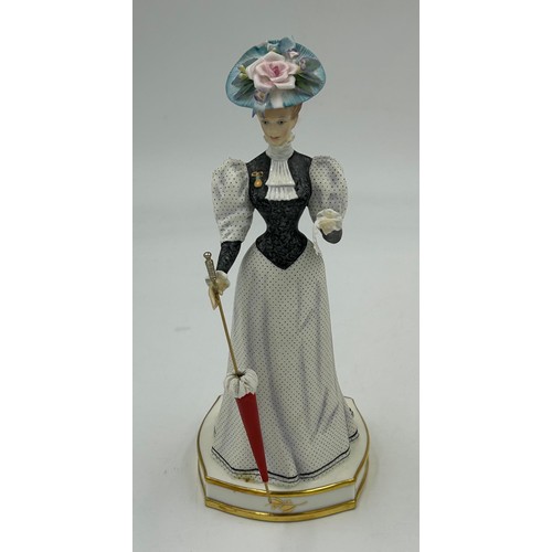 432 - Royal Worcester Victorian Series modelled by Ruth Esther Van Ruyckevelt including Madelaine, Elizabe... 