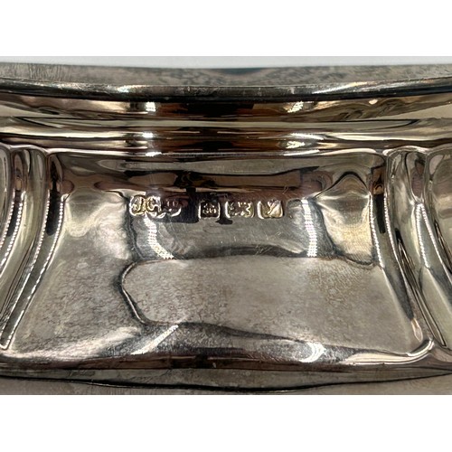 828 - A collection of silver items to include twin handled footed bowl Joseph Gloster Birmingham 1923, sug... 