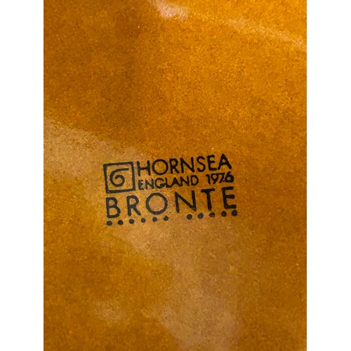 436 - A large quantity of Hornsea Pottery 'Bronte' pattern to include large lidded containers (flour, bisc... 