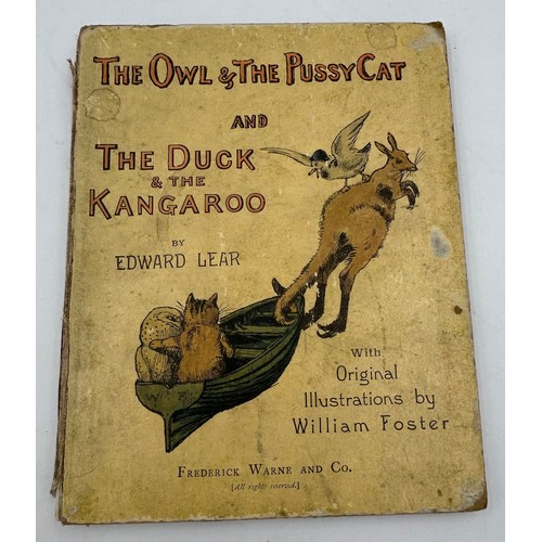 1046 - A collection of children's books to include The Owl & the Pussycat and The Duck & The Kangaroo by Ed... 