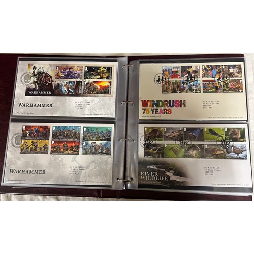 744 - Two large boxes of Royal Mail First Day covers covering the period from the 1970's to 2022 - incompl... 