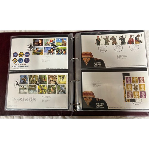 744 - Two large boxes of Royal Mail First Day covers covering the period from the 1970's to 2022 - incompl... 