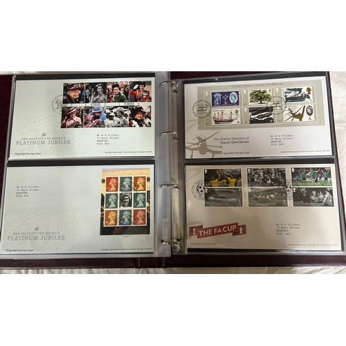 744 - Two large boxes of Royal Mail First Day covers covering the period from the 1970's to 2022 - incompl... 