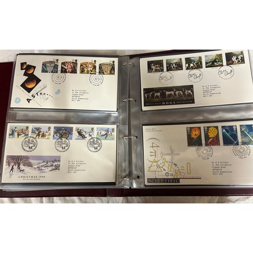 744 - Two large boxes of Royal Mail First Day covers covering the period from the 1970's to 2022 - incompl... 