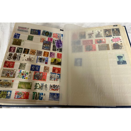 745 - An accumulation of World and GB stamps in 14 albums.
GB mainly 1980's mint in blocks and presentatio... 