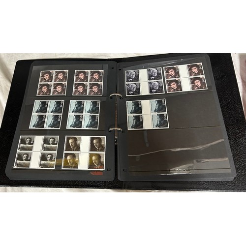 745 - An accumulation of World and GB stamps in 14 albums.
GB mainly 1980's mint in blocks and presentatio... 