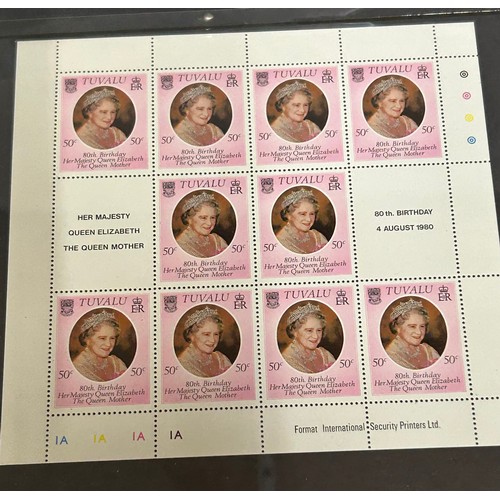 745 - An accumulation of World and GB stamps in 14 albums.
GB mainly 1980's mint in blocks and presentatio... 