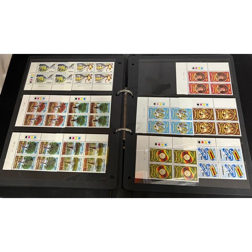 745 - An accumulation of World and GB stamps in 14 albums.
GB mainly 1980's mint in blocks and presentatio... 