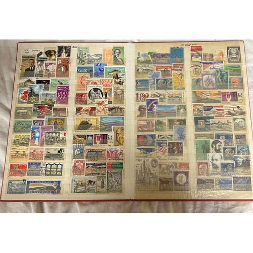 745 - An accumulation of World and GB stamps in 14 albums.
GB mainly 1980's mint in blocks and presentatio... 