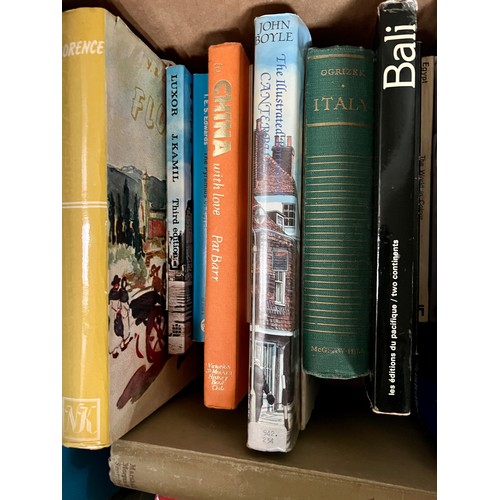 1054 - A collection of travel books to include China, Bali, Venice, The Great Pyramid etc. (37)