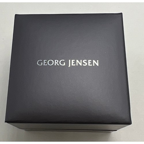 663 - Georg Jensen silver ring from the Reflect collection. Size M. In original presentation box.