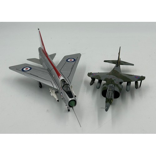 1130 - A collection of Corgi Aeroplanes to include Halifax, Canberra, Buccaneer, Lightning, Blenheim, Hurri... 