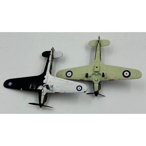 1130 - A collection of Corgi Aeroplanes to include Halifax, Canberra, Buccaneer, Lightning, Blenheim, Hurri... 