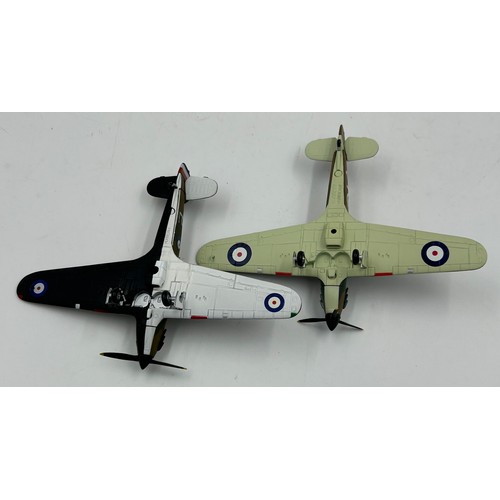 1130 - A collection of Corgi Aeroplanes to include Halifax, Canberra, Buccaneer, Lightning, Blenheim, Hurri... 