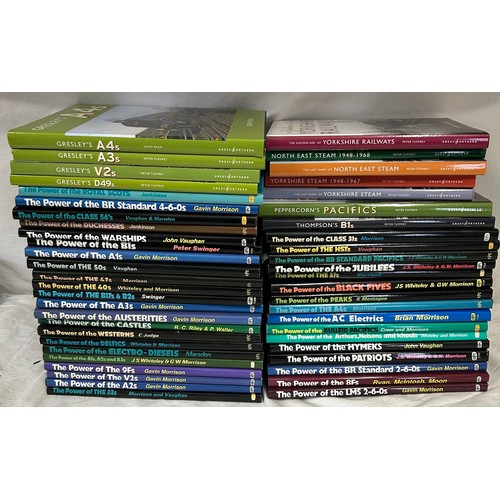 1071 - A quantity of hardback Railway Books to include 38 x The Power Series by Oxford Publishing Co, 11 x ... 