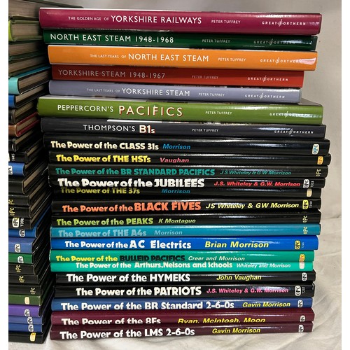 1071 - A quantity of hardback Railway Books to include 38 x The Power Series by Oxford Publishing Co, 11 x ... 