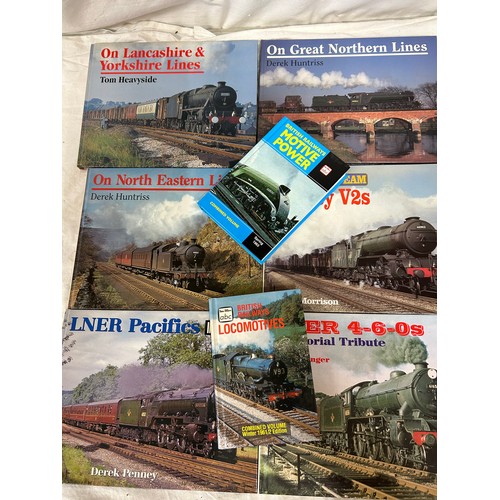 1071 - A quantity of hardback Railway Books to include 38 x The Power Series by Oxford Publishing Co, 11 x ... 