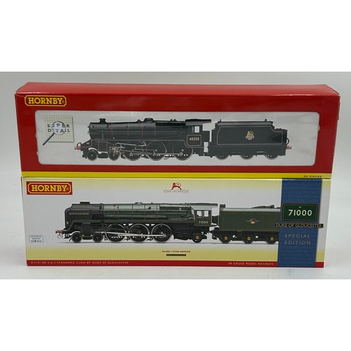 1147 - Hornby Railway R3191 BR 4-6-2 Standard Class 8P Duke of Gloucester Special Edition, R2250 BR 4-6-0 C... 