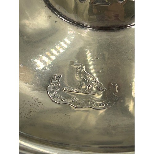 770 - Silverplate items to include a good quality spirit kettle 32cm h, a pair of candle holders with snuf... 