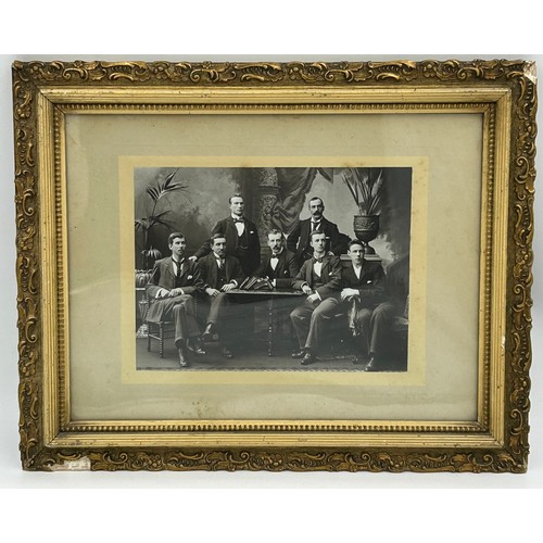 930 - Three late 19thC framed photographs to include Oxford Athletics Football Club 1899-1900 by Ball, 17 ... 