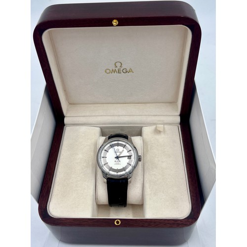 710 - Omega - A steel 'De Ville Co-Axial' 8500 wristwatch, circa 2009, serial number 82025597, circular si... 