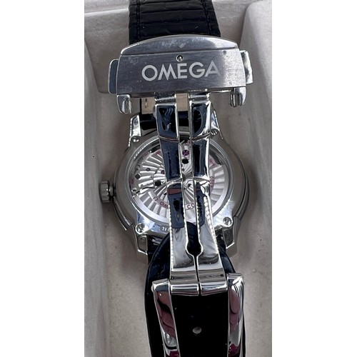 710 - Omega - A steel 'De Ville Co-Axial' 8500 wristwatch, circa 2009, serial number 82025597, circular si... 