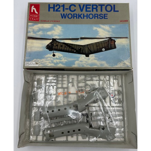 1160 - Six 1/72 scale model aircraft kits to include  Hasegawa Focke- Wulf Fw190F-8 mod 51304, Italeri Zwil... 