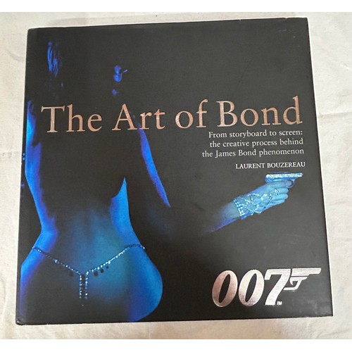 1077 - A collection of first edition James Bond 007 books comprising of 'Bond on Bond' with Roger Moore sig... 