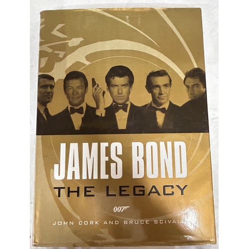 1077 - A collection of first edition James Bond 007 books comprising of 'Bond on Bond' with Roger Moore sig... 