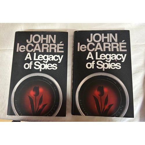 1078 - John Le Carre: A quantity of hardback First Edition books from the UK & USA to include The Little Dr... 