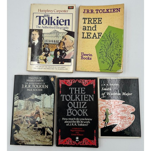 1081 - A collection of J.R.R. Tolkien related books to include The Book of Lost Tales part 1 (1st edition) ... 