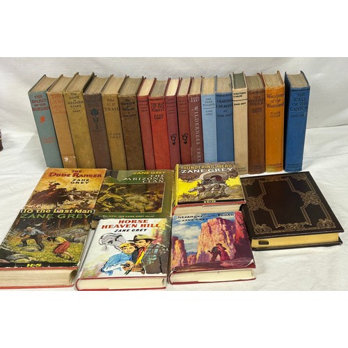 1082 - Zane Grey (1872 - 1939): A collection of 1st editions (24) to include : A Stranger from the Tonto 19... 