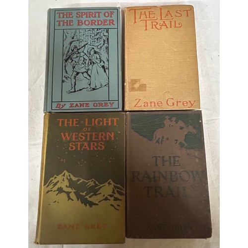 1082 - Zane Grey (1872 - 1939): A collection of 1st editions (24) to include : A Stranger from the Tonto 19... 