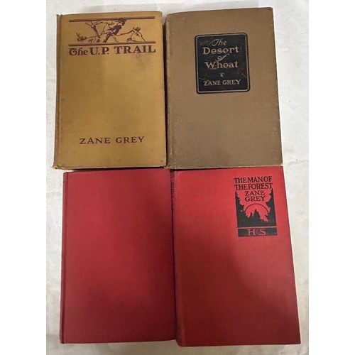 1082 - Zane Grey (1872 - 1939): A collection of 1st editions (24) to include : A Stranger from the Tonto 19... 