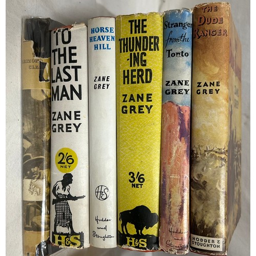 1082 - Zane Grey (1872 - 1939): A collection of 1st editions (24) to include : A Stranger from the Tonto 19... 