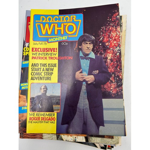 1100 - A large collection of 'Doctor Who Weekly' by Marvel Comics (87 issues) including Nos.5/14/15/19/20/2... 