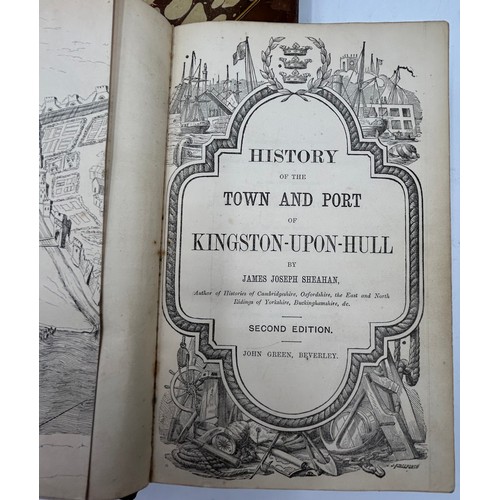 1087 - C. Sheahan, James Joseph. Histroy of the Town and Port of Kingston upon Hull. Beverley. 
(1866). Fro... 