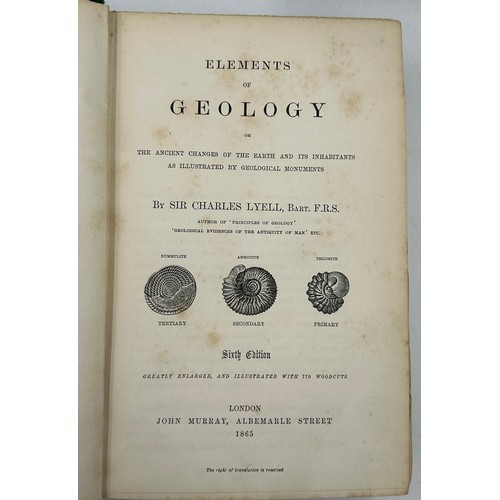 1094 - Geology. Geikie, Sir Archibald. The ancient Volcanoes of Great Britain. London. 1897. 2
vols. Origin... 