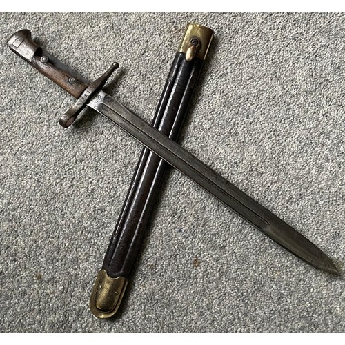 1021 - An Italian M1891 Bayonet.