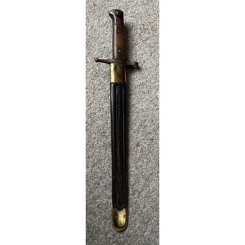 1021 - An Italian M1891 Bayonet.