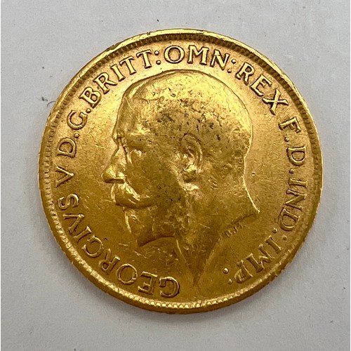 760 - A George V 1912 full gold sovereign.