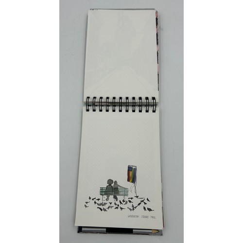 Louis Vuitton - a Ruben Toledo illustrated 'New York Carnet de