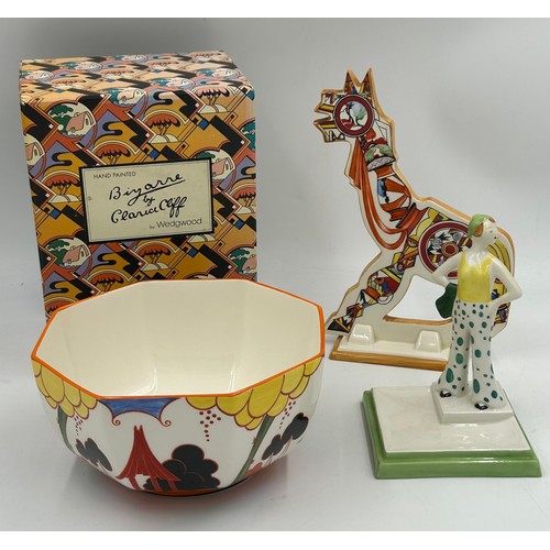 A Wedgwood Centenary Clarice Cliff Bizarre 'The Summerhouses