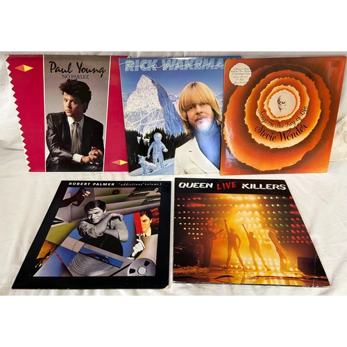 Collection of fifty-one 70's and 80' albums to include Beatles Revolver ...