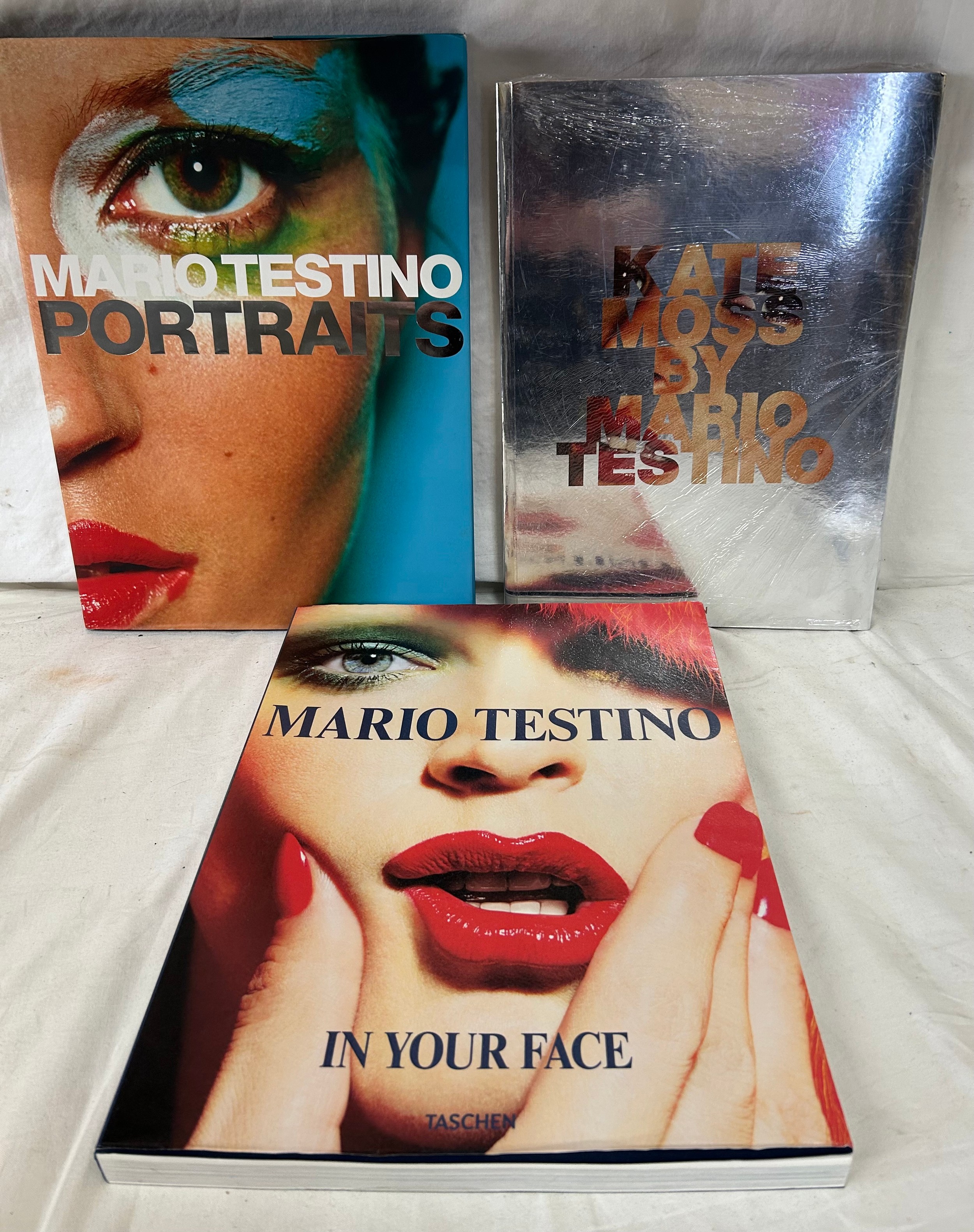 Mario Testino (b.1954) Three books : 'Kate Moss' published