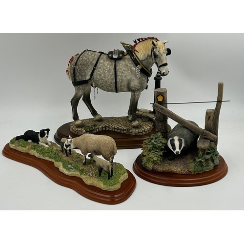 Two Border Fine Arts Studio figures to include The James Herriot