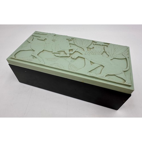 bakelite cigarette box A collection of bakelite cigarette boxes consisting of a Art Deco Elo Ware bakelite  cigarette box, t
